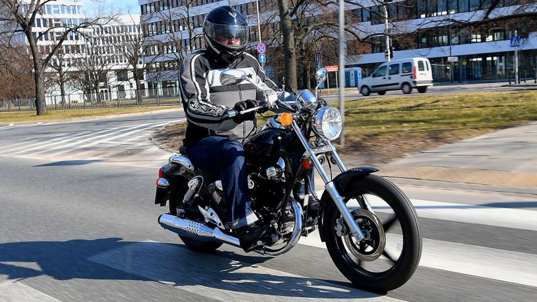 Kymco Zing II 125 w akcji