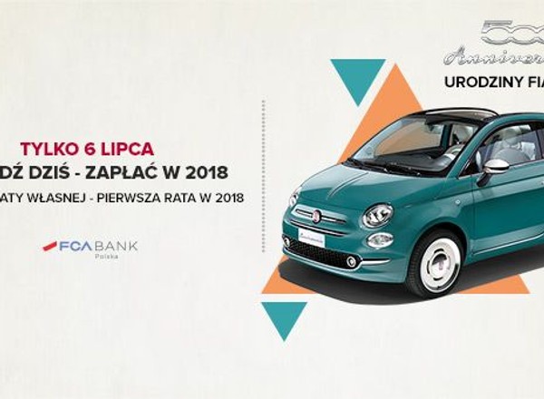 Specjalna promocja z okazji urodzin kultowego Fiata