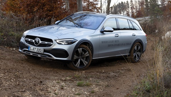 Mercedes klasy C All-Terrain - w błoto w dobrym stylu