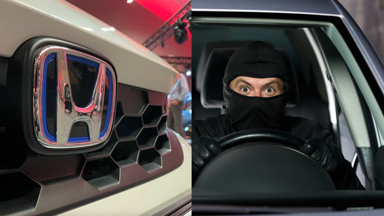 Honda i złodziej