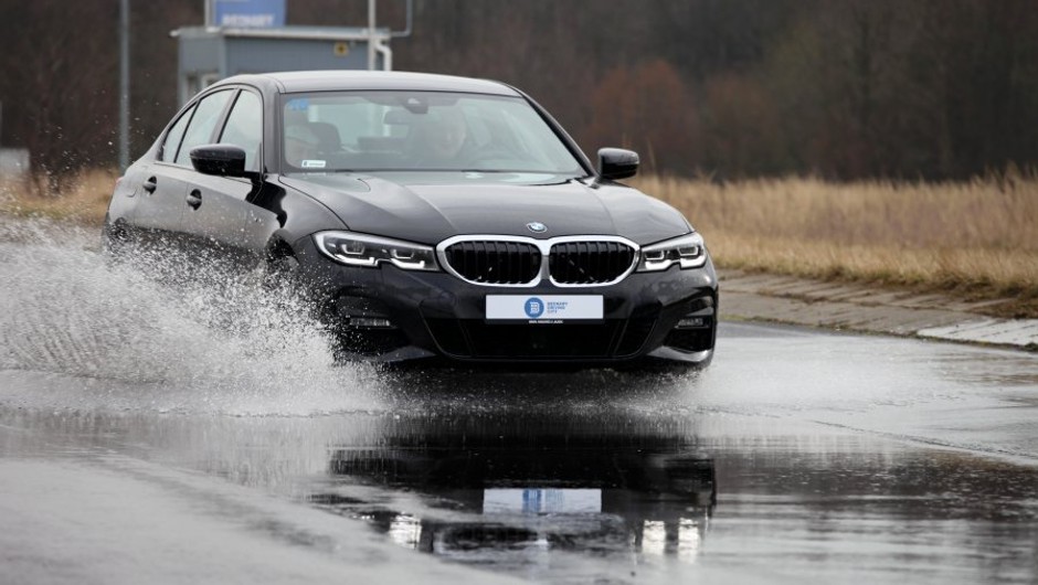 Policjanci szkolili się z techniki jazdy BMW