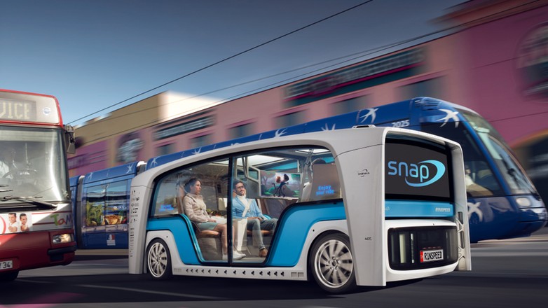 Rinspeed Snap. Koncept pojazdu autonomicznego. Premiera w Las Vegas podczas targów CES 2018