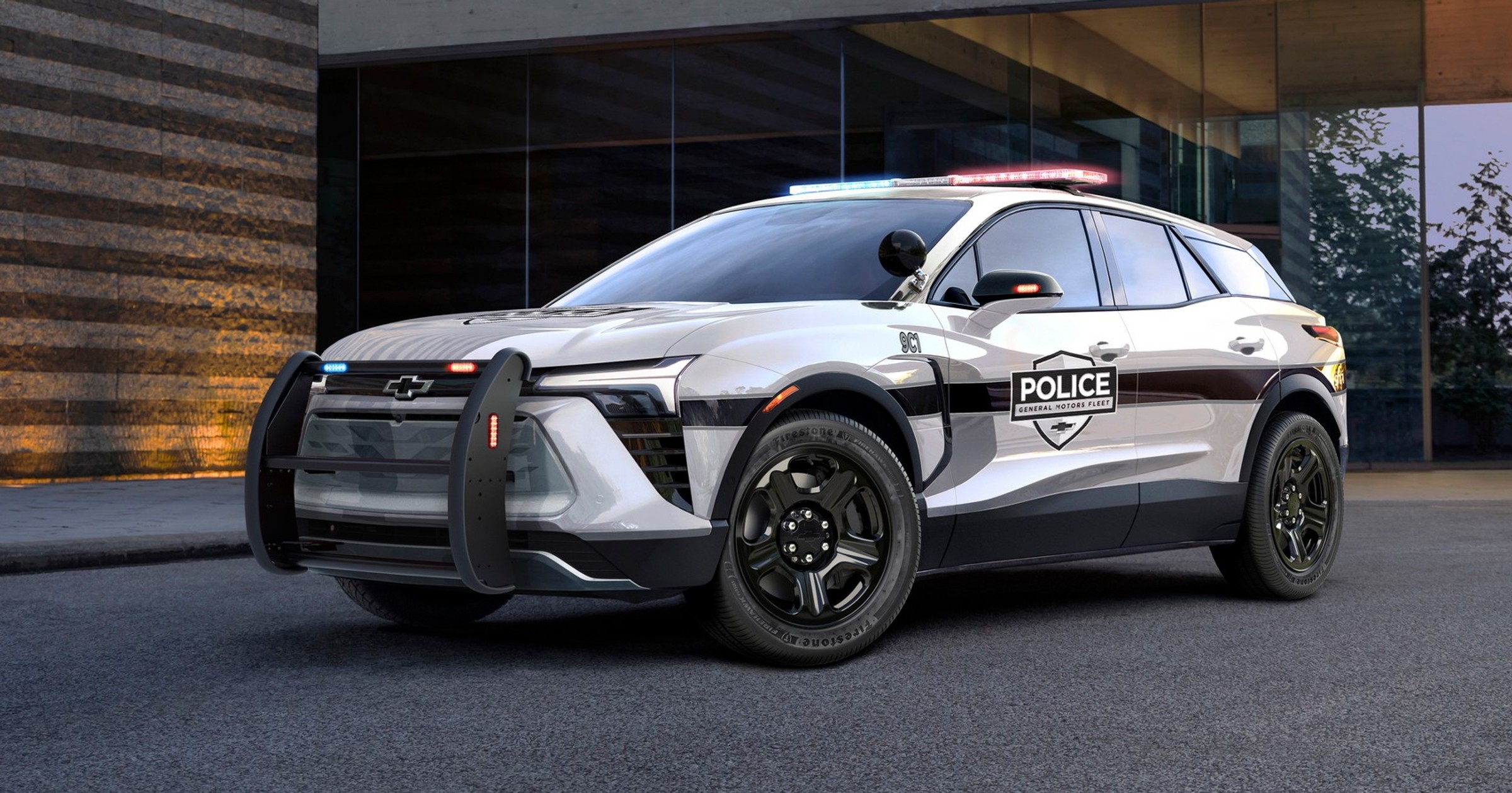 Chevrolet Blazer EV w pościgowej wersji dla policji