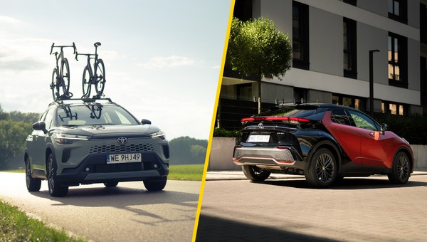 Crossovery i SUV-y Toyoty Tour de Pologne