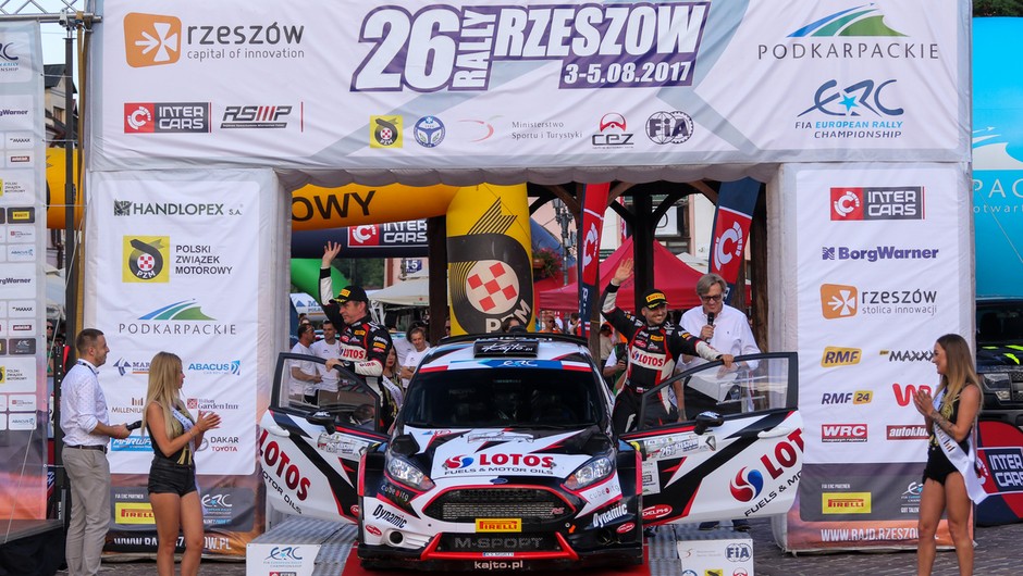 Rajd Rzeszowski 2017: Kajetan Kajetanowicz i Jarosław Baran