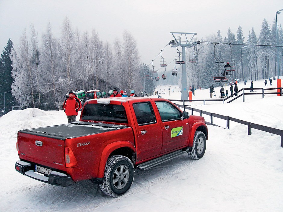 Isuzu D-Max: jazda na maxa