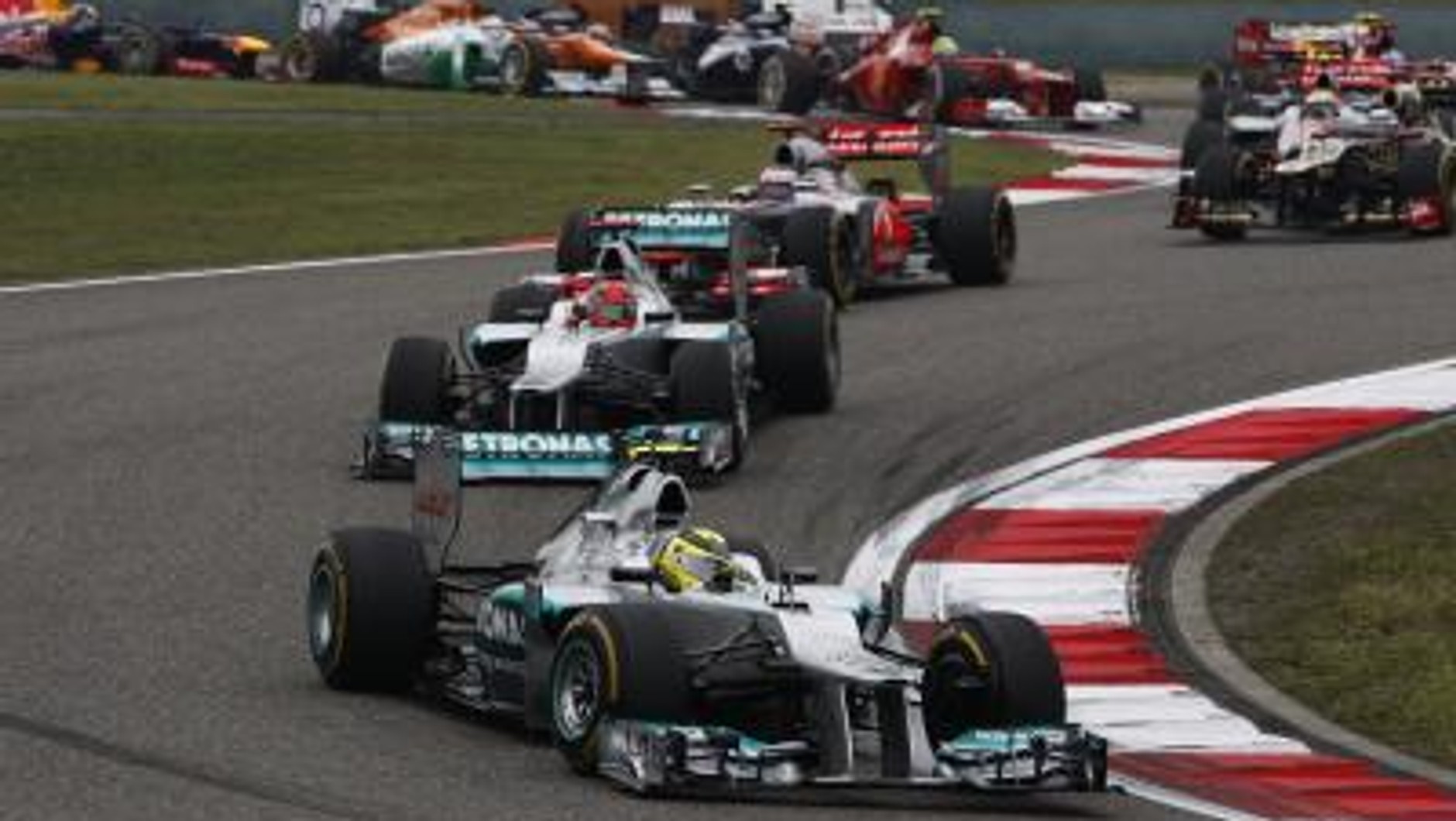 Grand Prix Chin 2012: Nico Rosberg sensacją weekendu