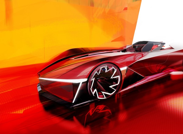 Niesamowite auto z Czech. Czyżby Skoda szykowała rywala dla Ferrari?