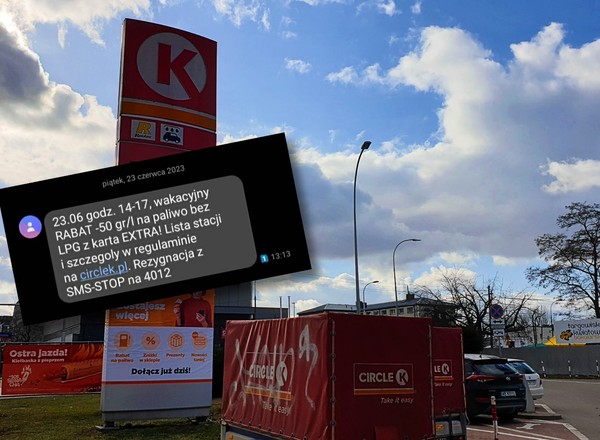 Dostałem SMS-a ze stacji paliw. Uwaga na warunki promocji