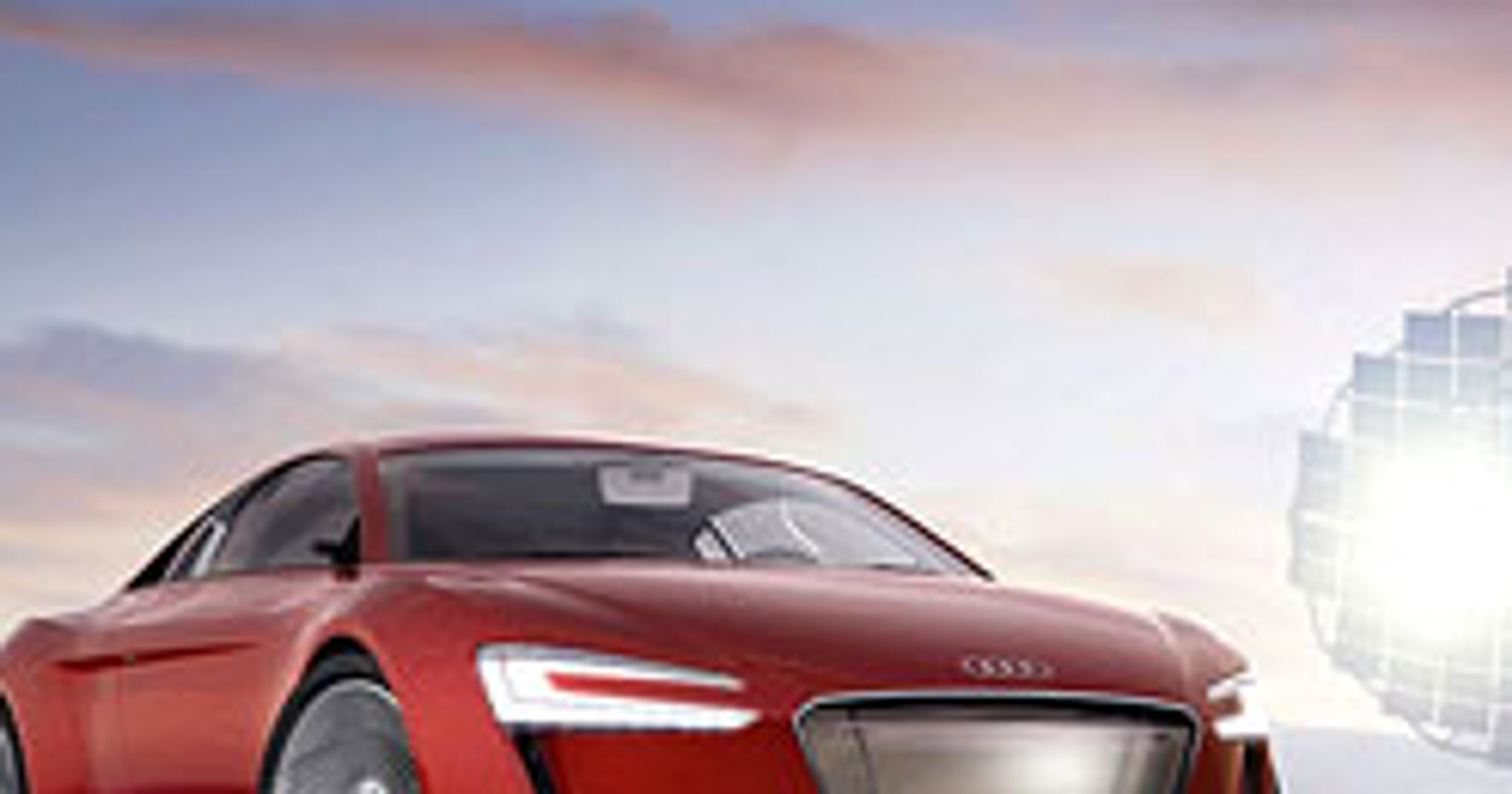 IAA Frankfurt 2009: Audi e-tron: R8 z 4 silnikami elektrycznymi
