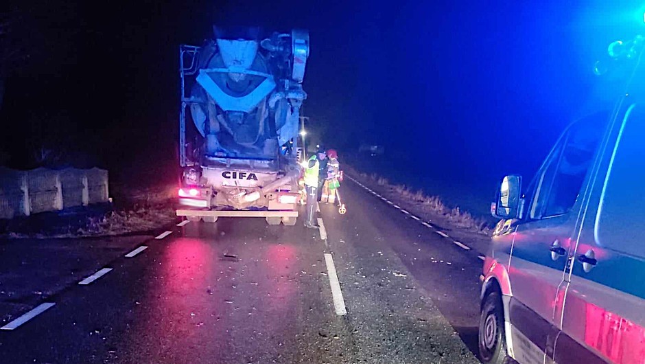 Kolizje na drogach powiatu - nietrzeźwy sprawca ucieka z miejsca zdarzenia