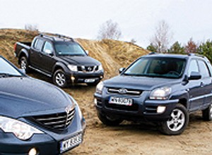 Kia Sportage, Nissan Navara, SsangYong Acyon - Księgowy rządzi!