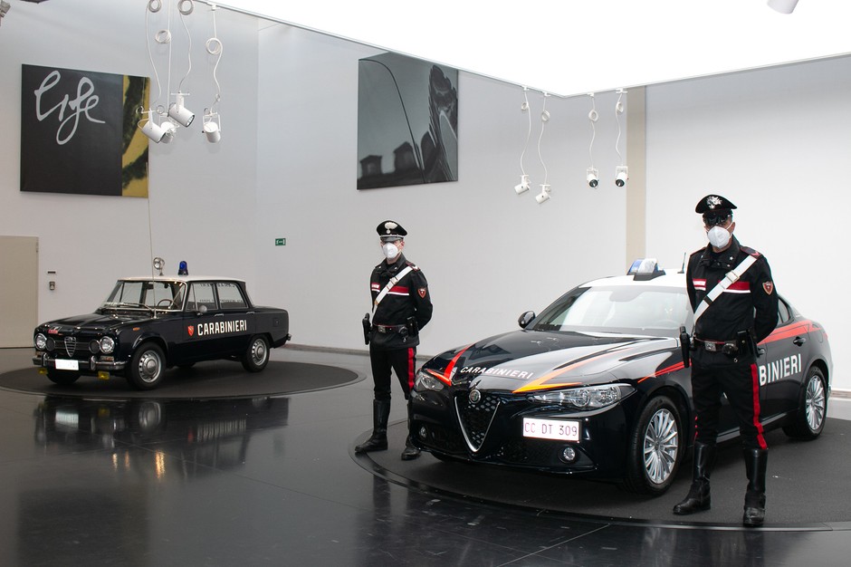 Opancerzona Alfa Romeo Giulia dla włoskich karabinierów