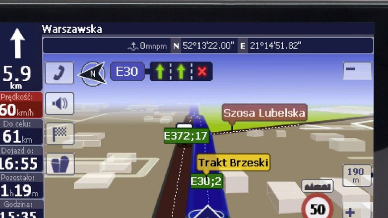 Blow 500 Trafic z modułem 3G