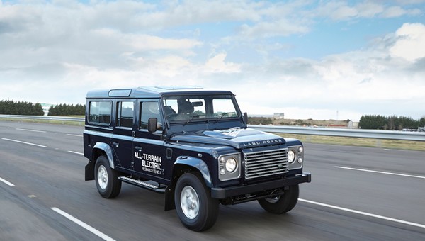 Elektryczny Land Rover Defender