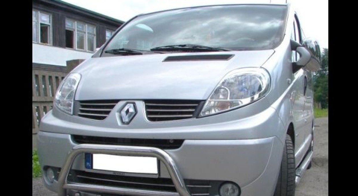 Chromowany Renault Trafic - inny niż wszystkie