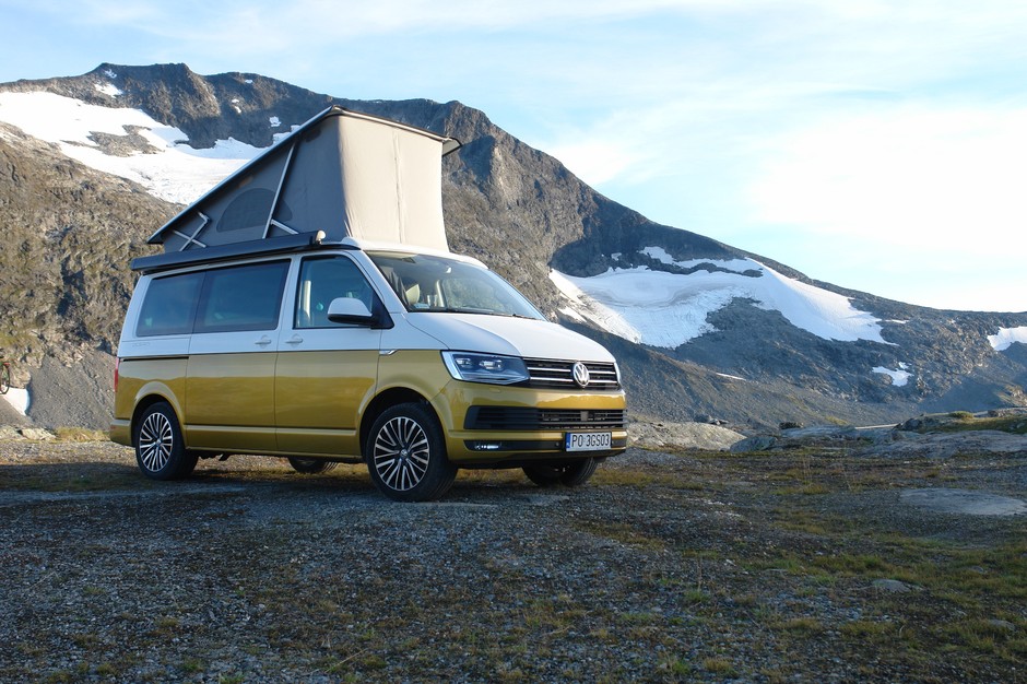 Volkswagen Califroania Ocena w krainie fiordów i trolli