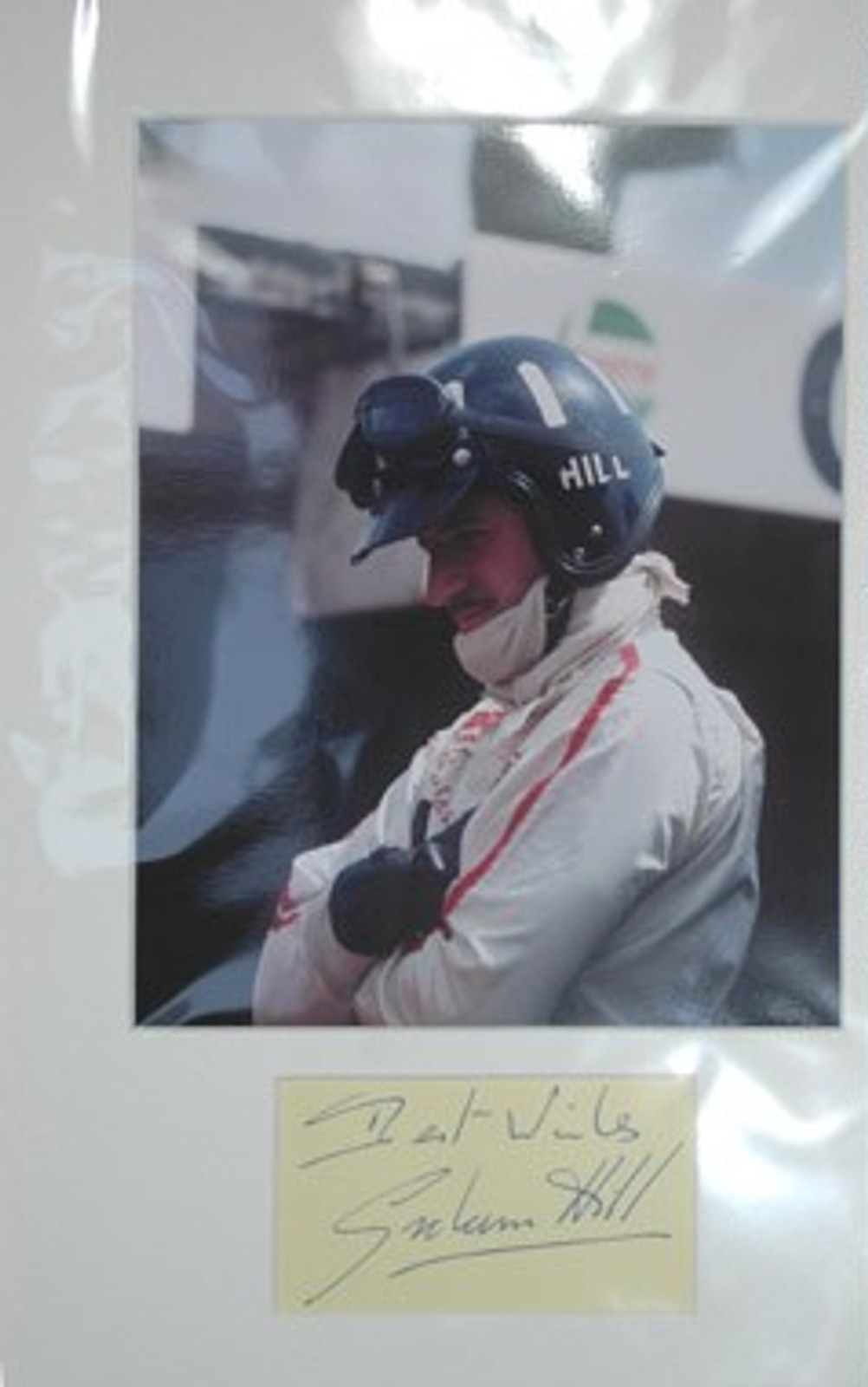 Autografy mistrzów F1