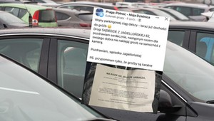Znalazła na aucie kartkę od "życzliwego" sąsiada [ZDJĘCIE]