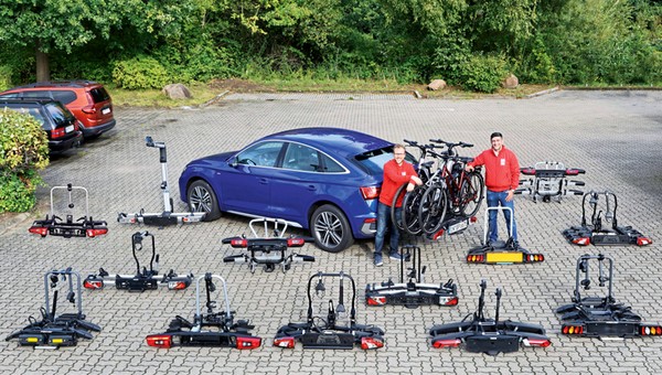 14 bagażników rowerowych na hak w wielkim teście. Dwa są doskonałe. 