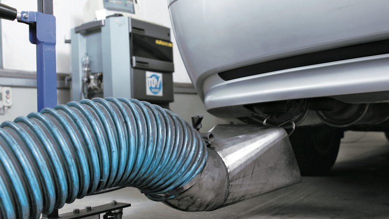 Badanie emisji spalin