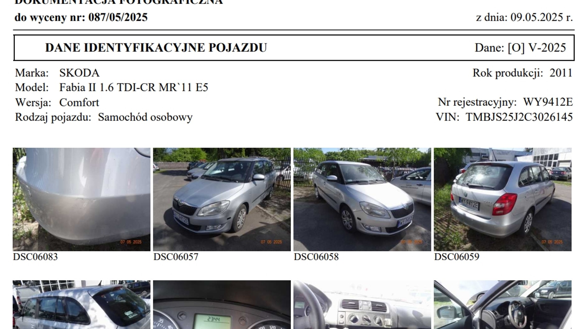 Fragment opinii rzeczoznawcy