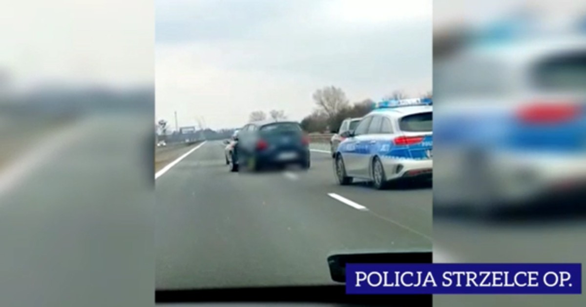 Ukradł alkohol. Policjanci musieli go gonić autostradą A4