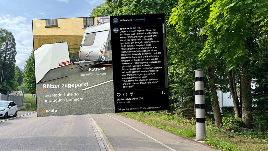Fotoradary w Niemczech są nieoznakowane, ale to nie znaczy, że nie można ich "wyłączyć"