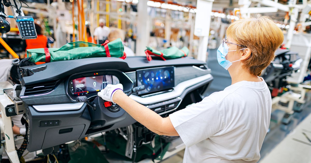 Fabryka SAS w Mlada Boleslav należąca do Grupy Faurecia
