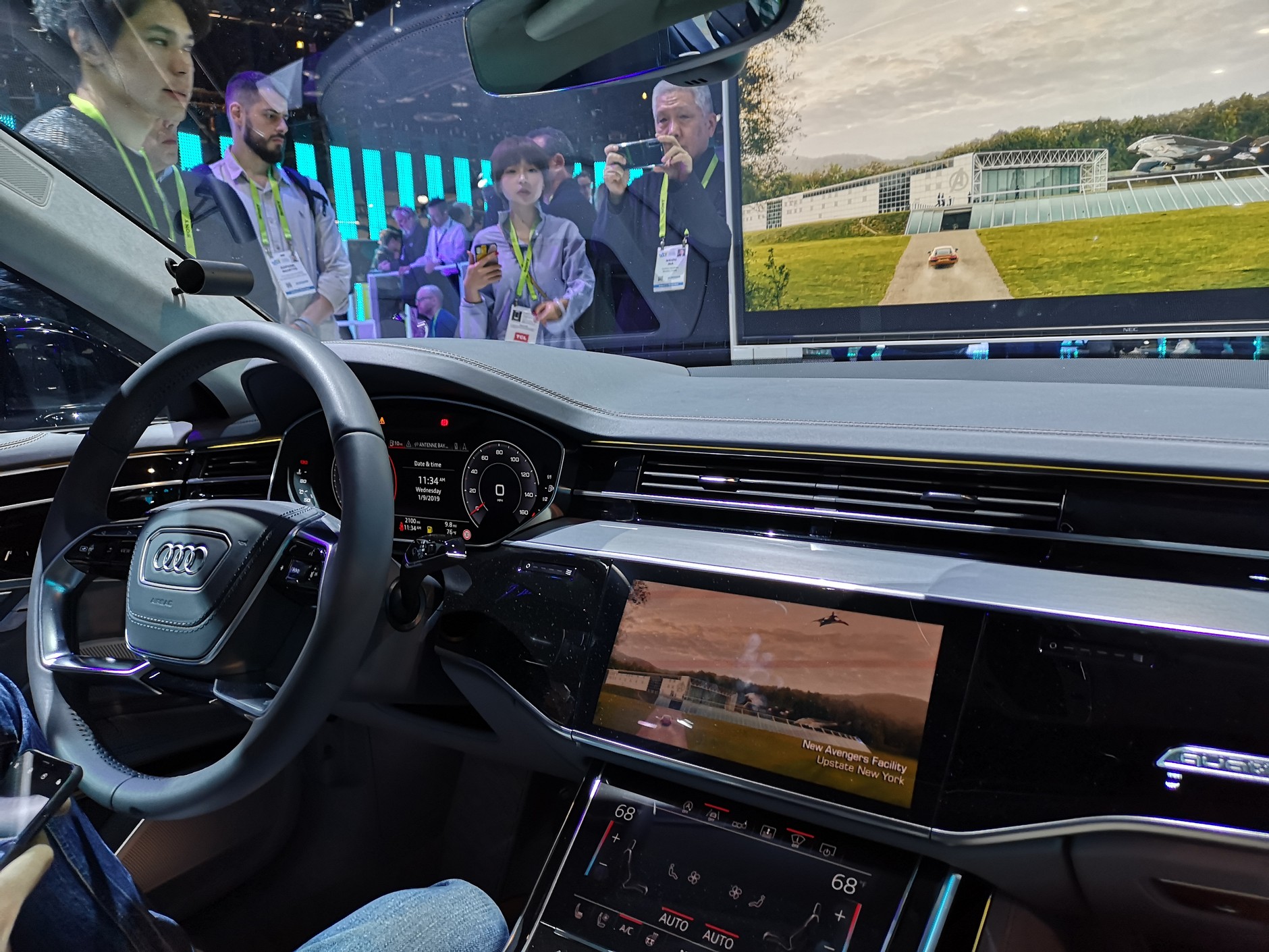 Kino samochodowe Audi Immersive In Car Entertainment