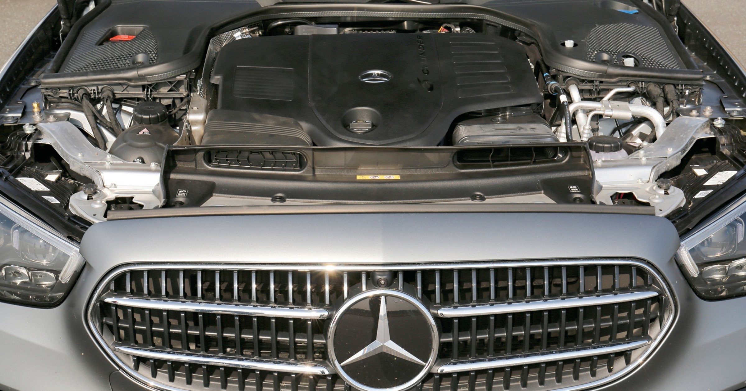 Mercedes E 450 4Matic - silnik