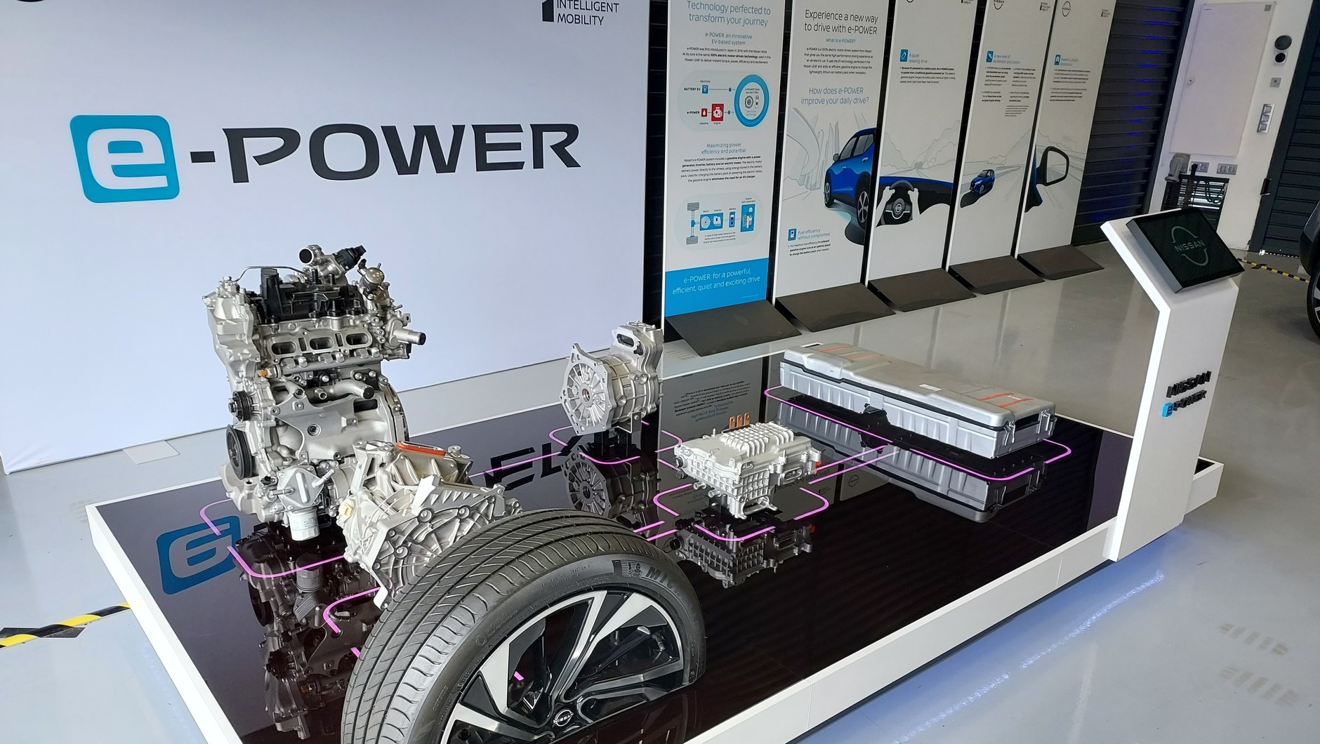Napęd Nissana Qashqaia e-POWER z 2022 r.