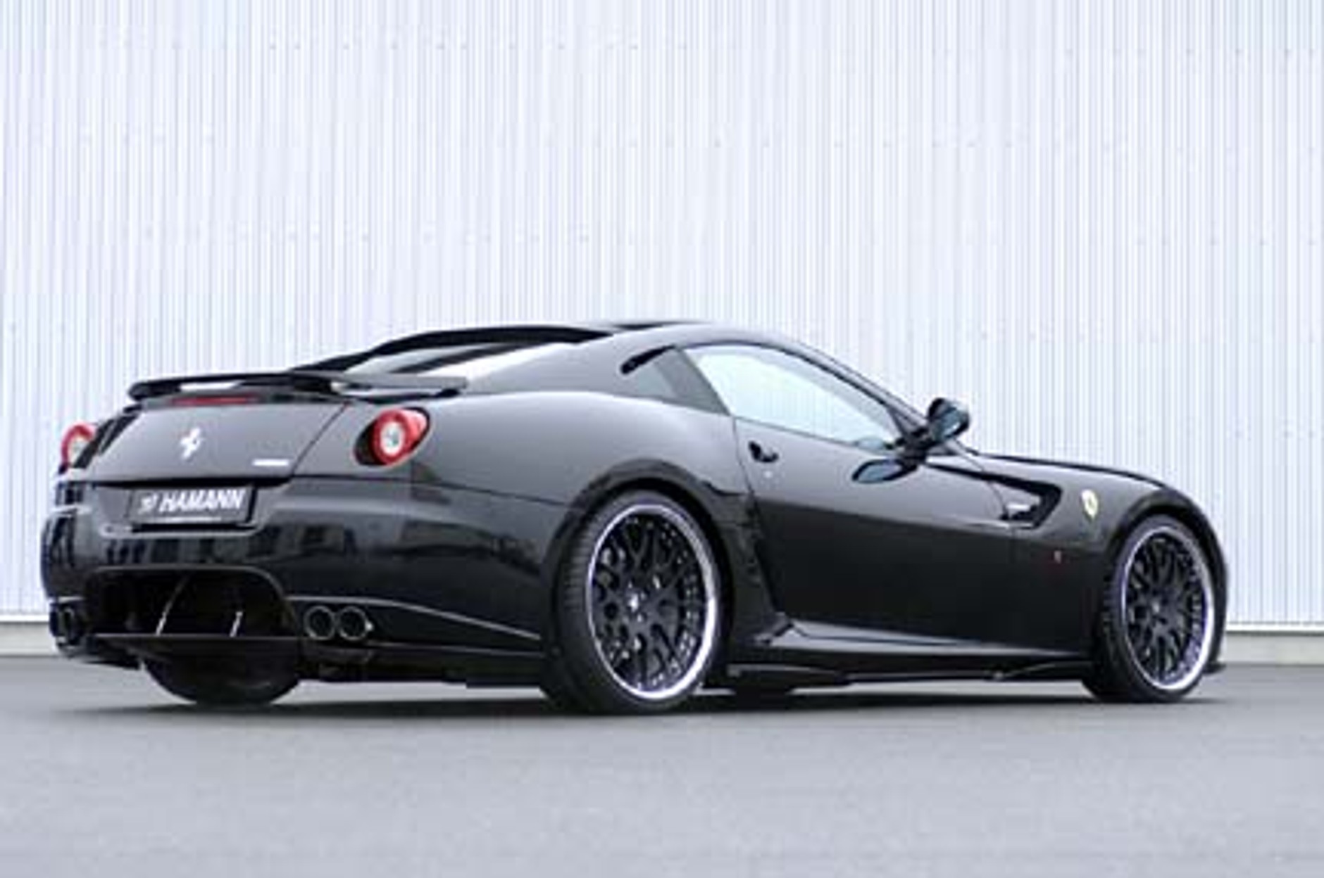 Hamann 599 GTB: stado dzikich mustangów