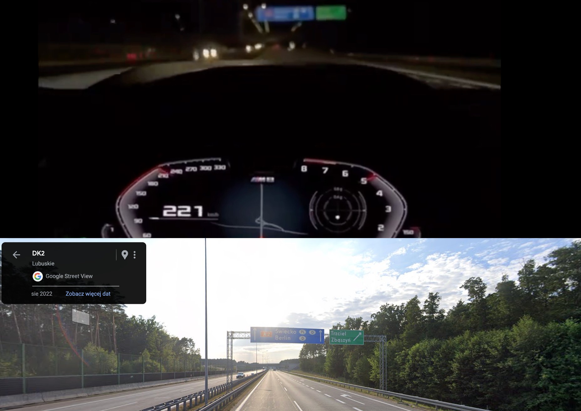 Miejsce, gdzie pirat drogowy wcisnął gaz do oporu, udało się ustalić nadspodziewanie łatwo