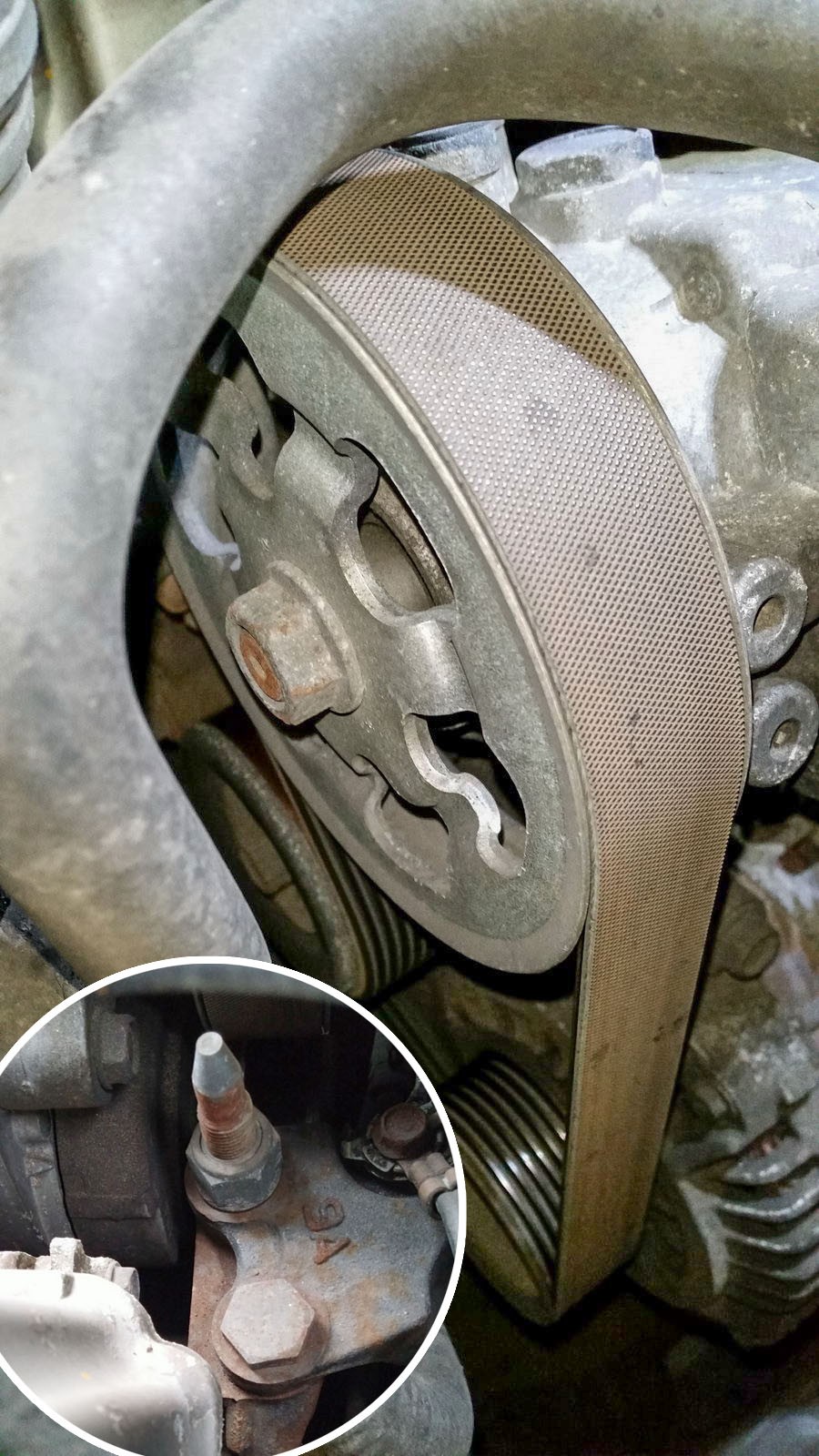 Pasek osprzętu silnika