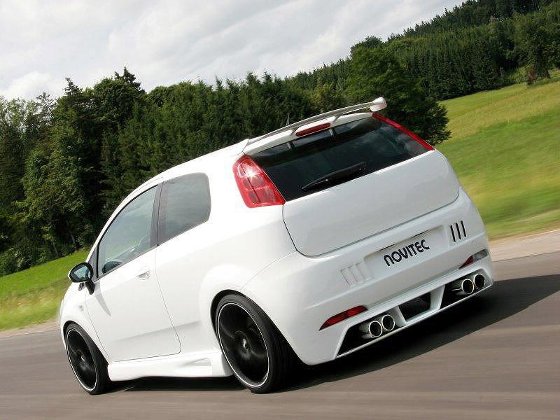Novitec Fiat Grande Punto X-One – biała bestia