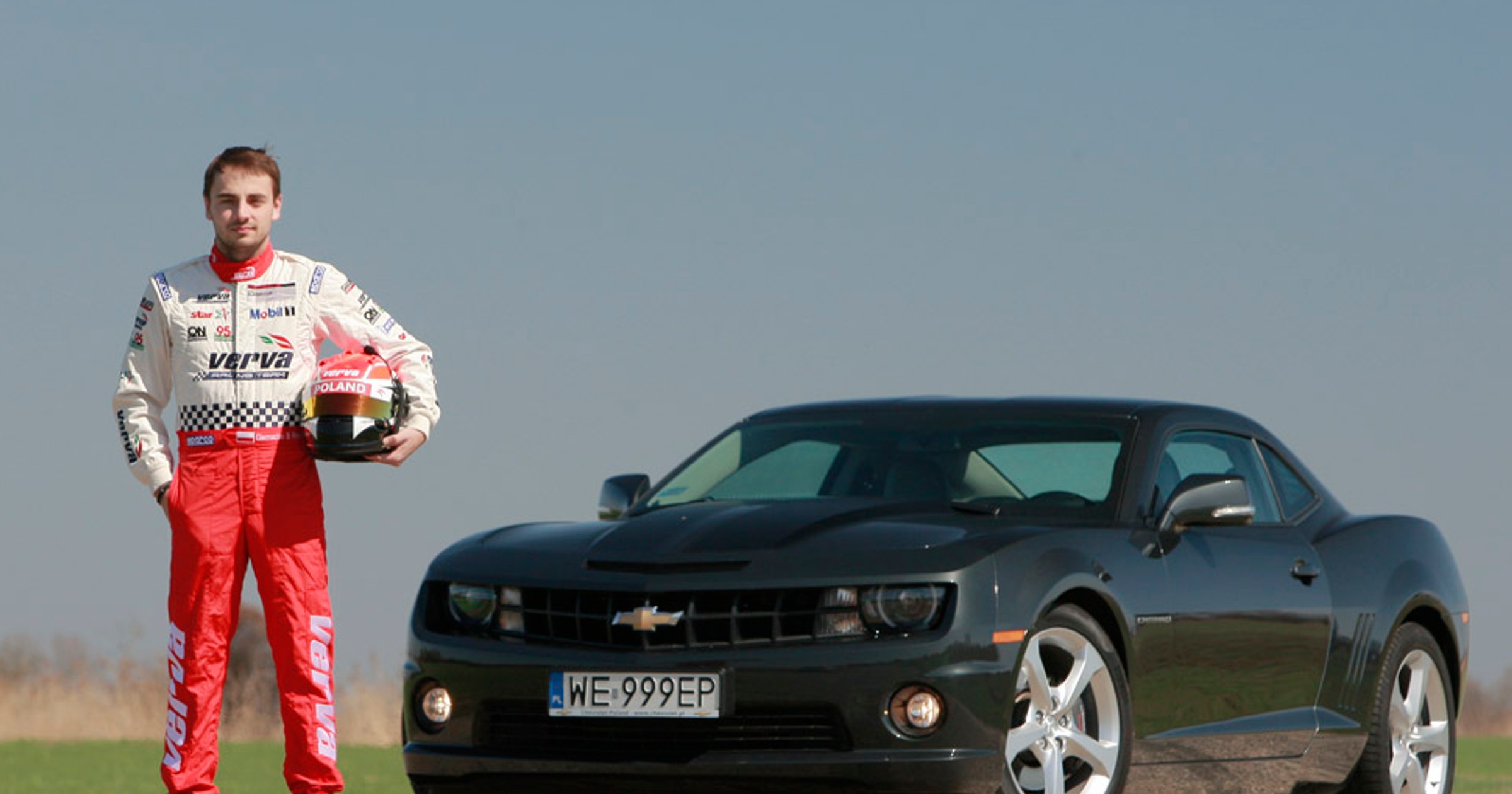 Kuba Giermaziak testuje dla nas Chevroleta Camaro