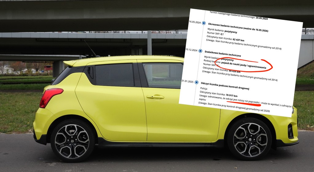 Z Historii Pojazdu dowiesz się, czy samochód ma cofany licznik. Ale błędne wpisy nie należą do rzadkości 