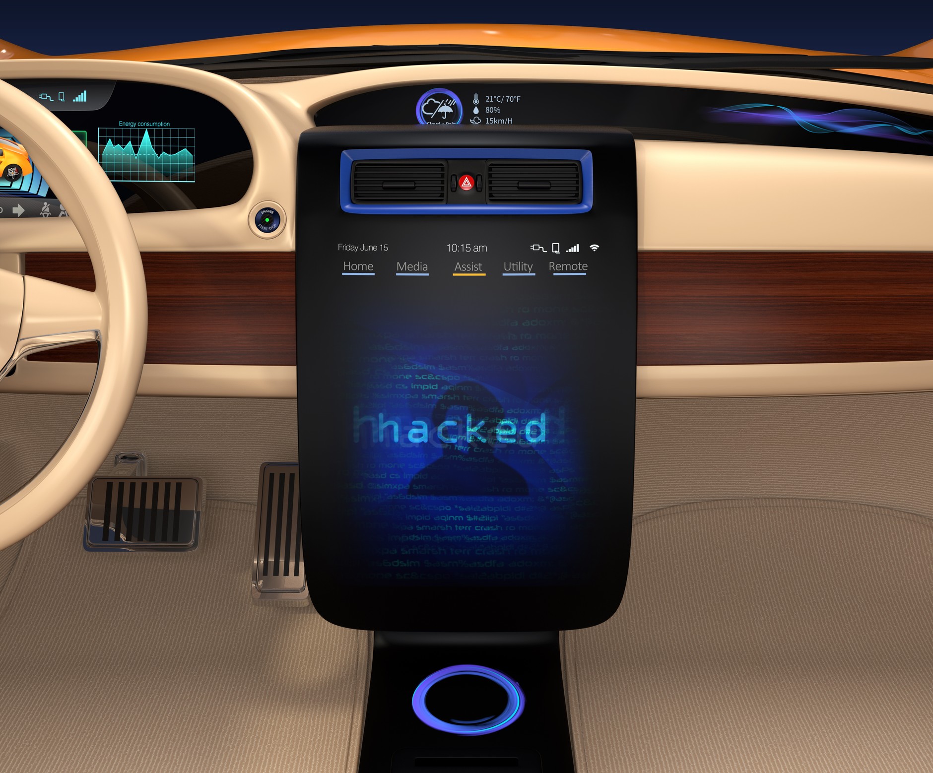 Auta definiowane programowo są z definicji bardziej podatne na cyberataki. Przestępcy, ale też tajne służby doskonale już o tym wiedzą.