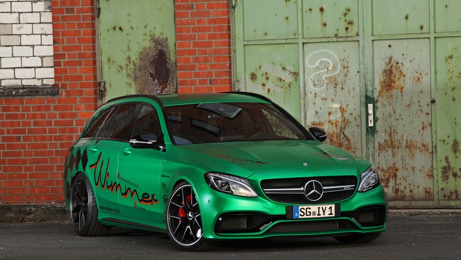 Wimmer AMG C 63S mocniejszy od Ferrari F12tdf