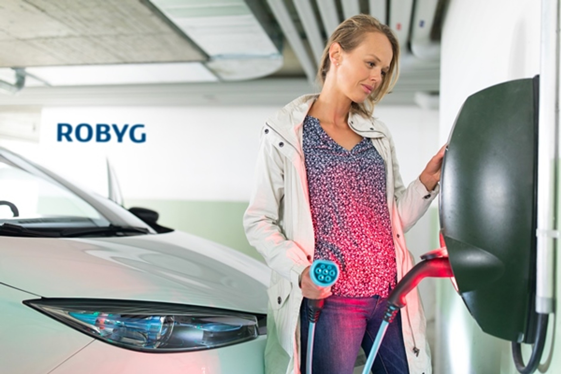 Osiedlowy punkt ładowania aut elektrycznych