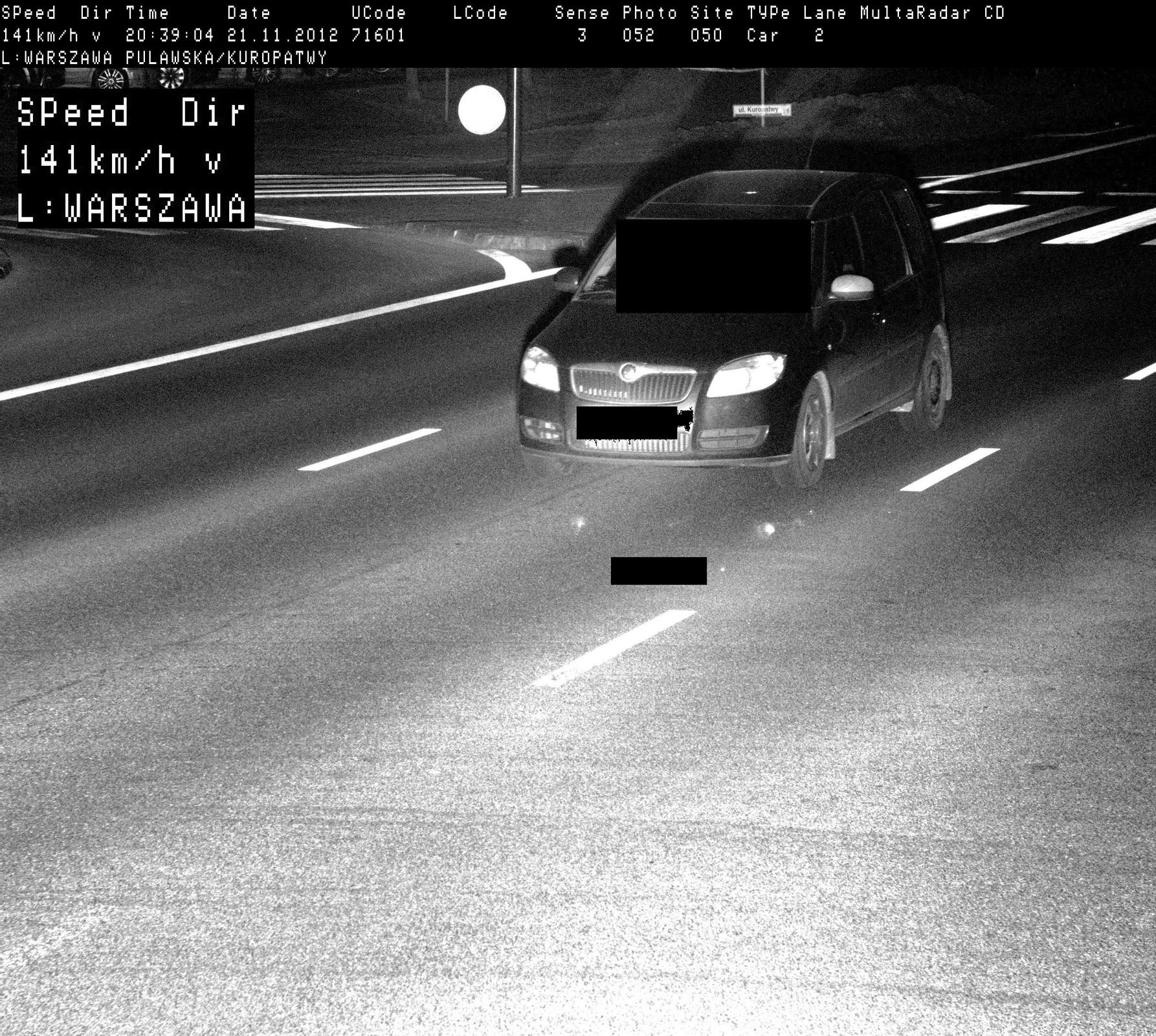 Fotoradary w Warszawie zbierają żniwo