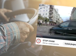 Sprawca kolizji chciał uciec. Poszkodowany ruszył w pościg [WIDEO]