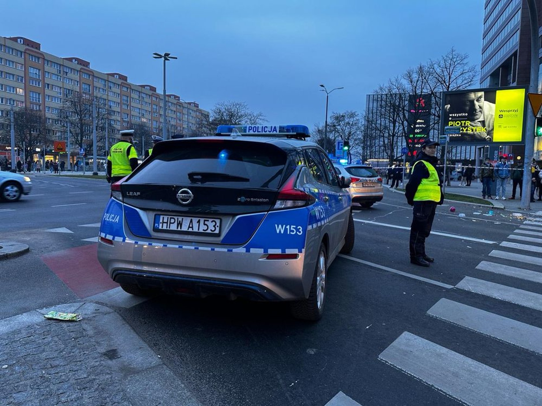 Wypadek w Szczecinie