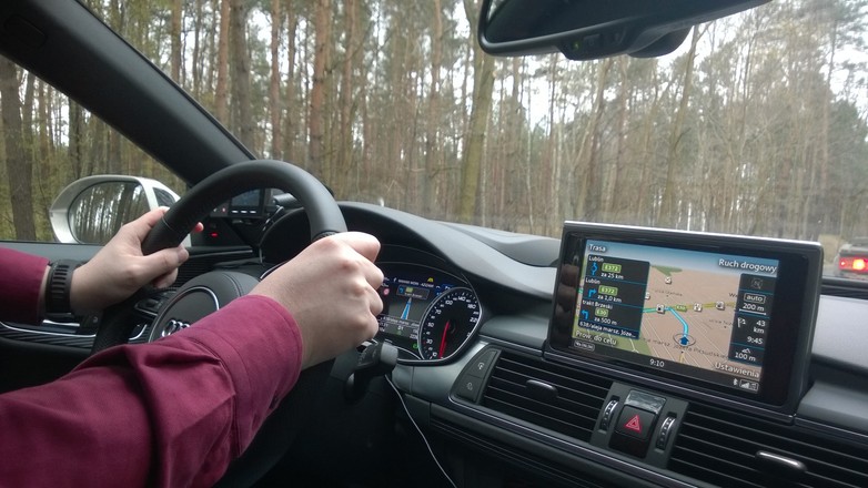 Wyświetlacze w Audi A7