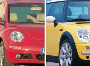 Porównanie: Volkswagen New Beetle vs. Mini - w modnym świecie retro