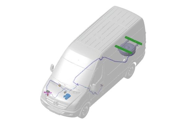 Mercedes Sprinter na LPG