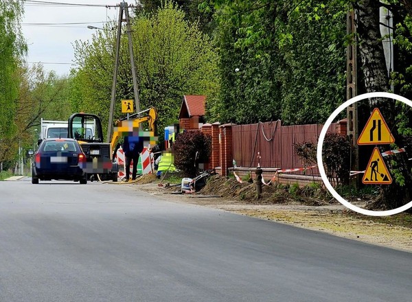 Kierownik budowy ukarany mandatem. "Myślałem, że może tak być"