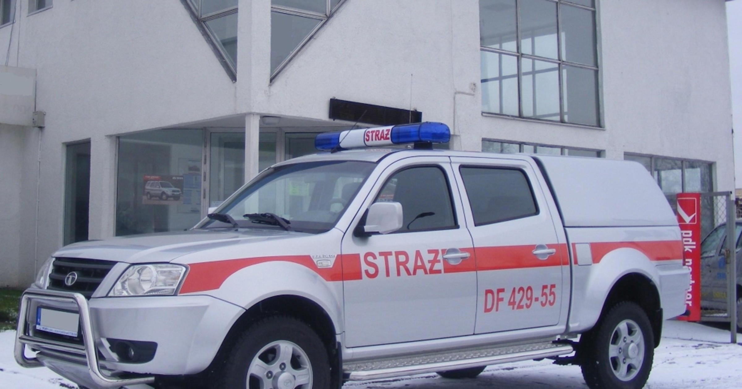 Tata Xenon - Kolejny wóz w straży pożarnej