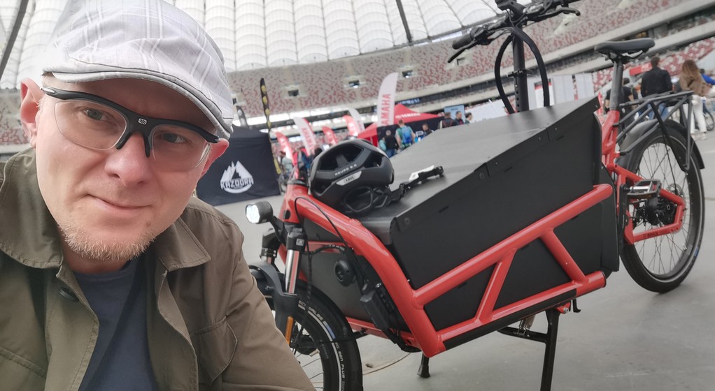 Rower eCargo Riese & Müller ze wspomaganiem Bosch